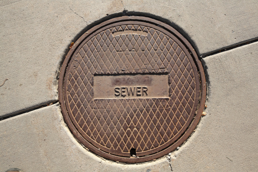 cast iron sewer manhole